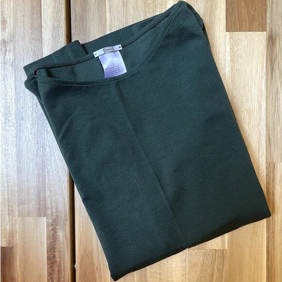 Wolford Deep Green Knit Boat Neck Top Size Small - Picture 3 of 4